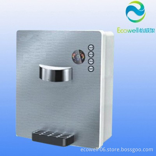 Cold and Hot , RO / UF system Straight Drinking pipeline water dispenser